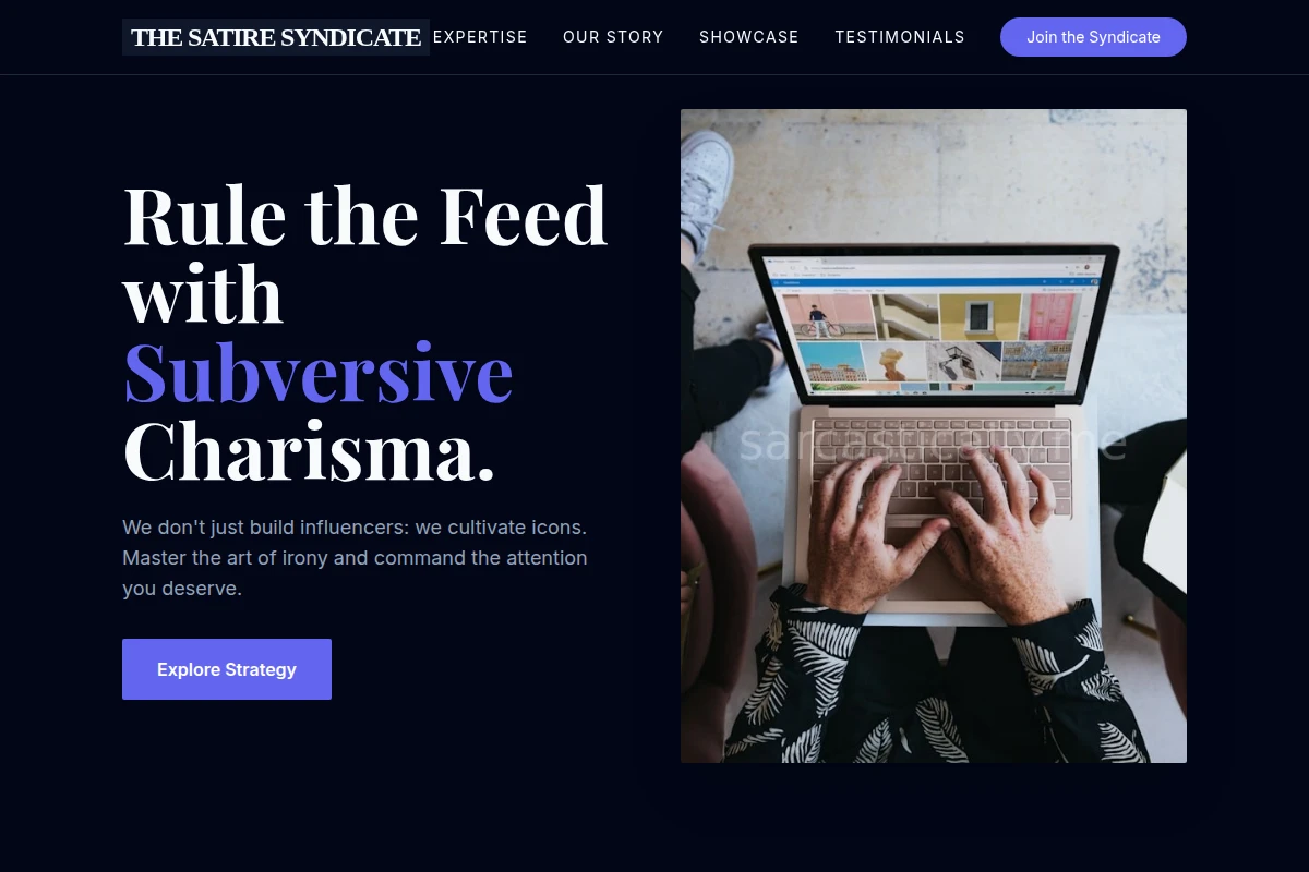 Irony Influencer Marketing