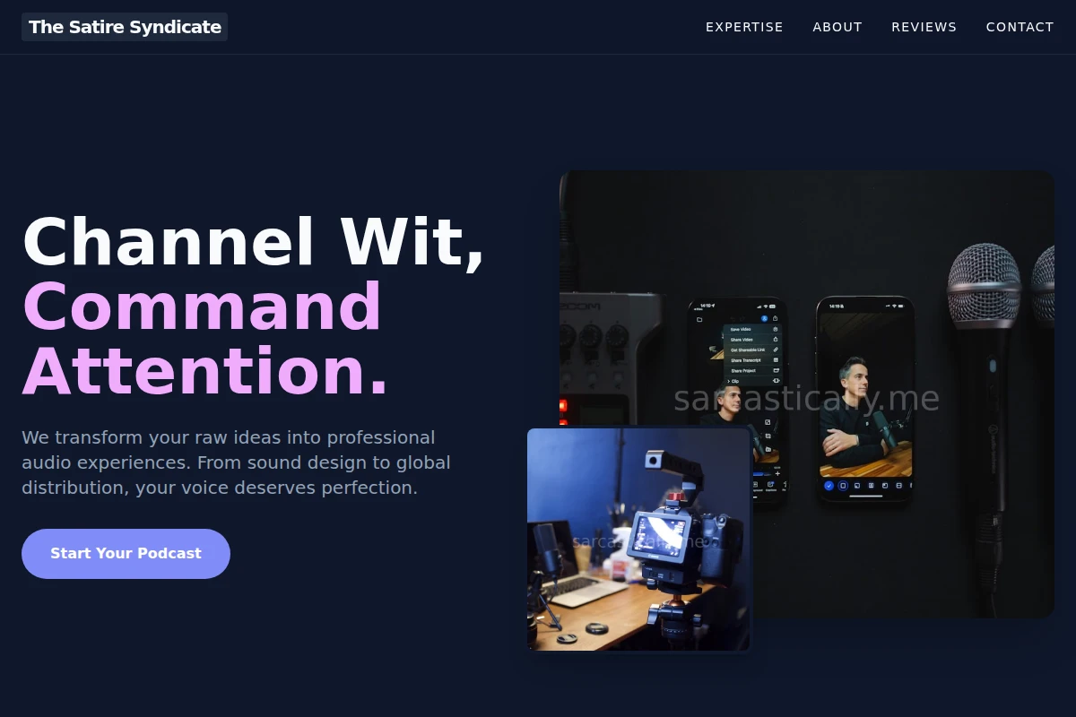 Sketch Podcast Production